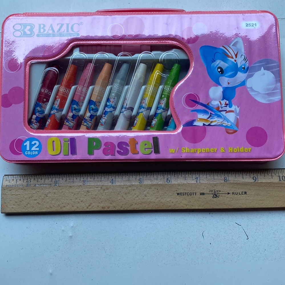 NIP Bazic Oil Pastels, 12 colors
